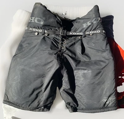 Pantalones de hockey Koho vintage para adultos mayores XL 36-38" negros Foto 1 de 4