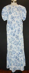 New Melani Born on Fifth Blue Floral Skirt Set Outfit SZ 12/14 New Cottagecore - Picture 1 of 6