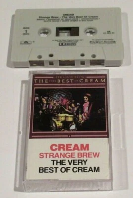 ROCK CREAM STRANGE BREW THE VERY BEST OF CASSETTE LIGHTLY USED 1983 EXCELLENT - Image 1 of 2