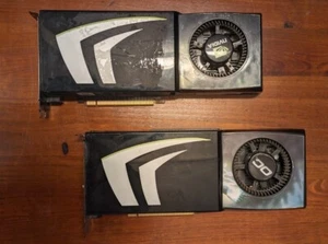 TWO!! BFG Nvidia GeForce GTX 260 PCIe Video Graphics Cards - Picture 1 of 10