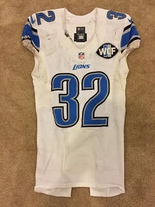 James Ihedigbo Detroit Lions Game Used Jersey. Photomatched - Picture 1 of 7