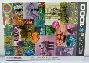 60s Love Collection 1000 Piece Jigsaw Puzzle Eurographics.New and factory sealed - Picture 1 of 4