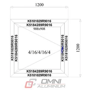 Aluminium Fenster auf Maß, Alu Fenster, Bürofenster, Ladenfenster, aus Polen - Bild 1 von 7