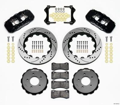 Wilwood Disc Brake Caliper / Rotor / Pad Kit - KIT,FRONT Fits BMW E46,99-06,AERO Foto 1 de 2