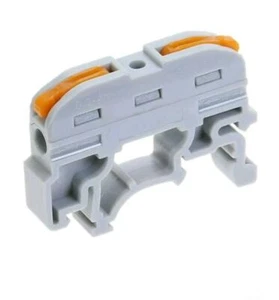10 Klemmblock Hutschiene Kabelverbinder DIN Schiene Verbindungsklemme 600V TOP - Bild 1 von 1