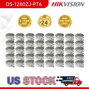 Junction Boxes (40 pcs) DS-1280ZJ-PT6 For Hikvision DS-2CD2347G2-LU IP Cameras - Picture 1 of 6