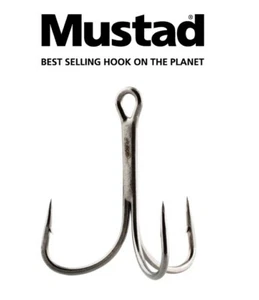Mustad KVD Elite Triple Grip Treble Lure Ganchos de reemplazo Actualización Seleccionar tamaño - Imagen 1 de 1