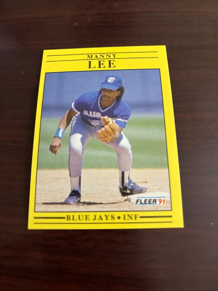 1991 Fleer Manny Lee Toronto Blue Jays #179 - Image 1 of 1