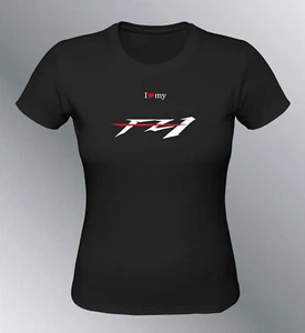SUPER PROMO -50% T-Shirt FZ1 2010 S M L XL Damen schwarz Rundhals Motorrad FZ 1 - Bild 1 von 1
