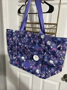 Borsa Vera Bradley Sirenetta Disney Coulisse Famiglia Tote Bag Nuova Belle Amici - Foto 1 di 3
