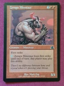 Magic The Gathering PROPHECY ZERAPA MINOTAUR red card MTG - Bild 1 von 2