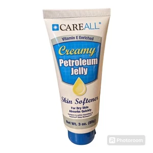 CareAll Creamy Petroleum Jelly Skin Softener For Dry Skin Absorbs 3oz - Picture 1 of 1