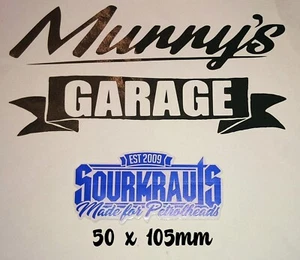 SOURKRAUTS 5x10.5 cm sticker decal tuning Wörthersee VAG GTI VR6 - Picture 1 of 2