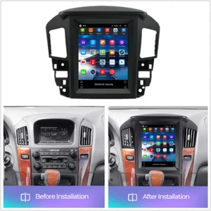 9.7'' For Toyota Harrier 1998-2003 Lexus RX300 1997-03 Vertical Stereo Radio GPS - Picture 1 of 23