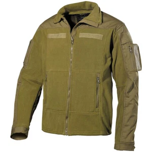 Mfh Us Army Patrol Combat Jacket Warm Mens Heavy Tactical Military Fleece Coyote - Picture 1 of 7