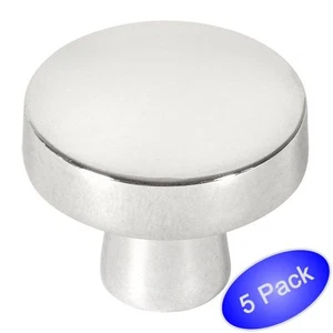*5 Pack* Cosmas Cabinet Hardware Polished Chrome Contemporary Knobs #5234CH - Picture 1 of 1