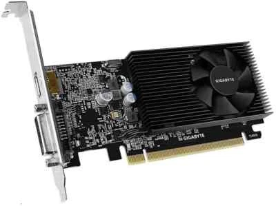 GIGABYTE GeForce GT 1030 Low Profile D4 2G DirectX 12 GV-N1030D4-2GL Video Card - Image 1 of 3