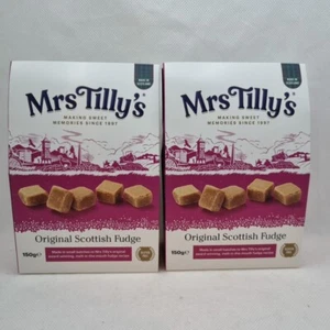 2x Schachteln Mrs Tilly's Scottish Fudge, 150g - süßes Geschenk! Preisgekrönt! GF VEG - Bild 1 von 10