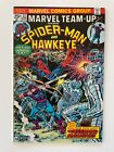 Marvel Team-Up #22 (mit Wertstempel) Spiderman Hawkeye Messiah Maschine CGC 9.8