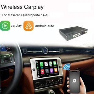 Wireless CarPlay and Android Auto Interface for Maserati Quattroporte 2014-2016 - Picture 1 of 9