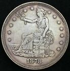 1878 s UNITED STATES of AMERICA US Silver Trade Dollar Coin for CHINA