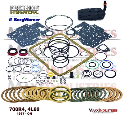 GM 700R4 TRANSMISSION MASTER OVERHAUL GASKET & SEAL REBUILD BANNER KIT 1987-1993 - Image 1 of 4