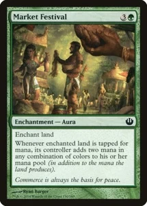 Foil Market Festival 130 C Journey Into Nyx JOU MTG - Picture 1 of 1