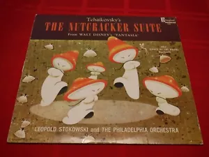 Tchaikovsky Nutcracker Suite Fantasia 1969 LP Stokowski Disneyland 1243 Hours - Imagen 1 de 8