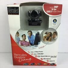 Hercules DualPix Exchange Webcam 3x Digital Zoom 1280x970 Resolution USB 2.0