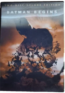 Batman Begins, Two Disc Deluxe Edition, Hologram Cover & Book DVD - Picture 1 of 3