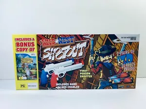 Nintendo Wii Revolver Colt Gun Controller Bundle Wild West Shootout GunCon - Picture 1 of 9