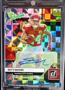 Sky Moore 2022 Donruss Football The Rookies Auto RC #/199 SP Chiefs NFL Panini  - Picture 1 of 5