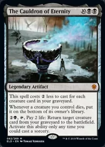 The Cauldron of Eternity x1 1x FOIL Throne of Eldraine casi nuevo como nuevo - Imagen 1 de 1
