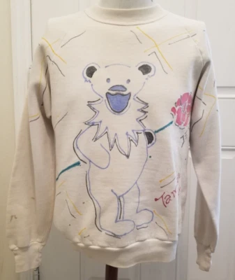 Sudadera vintage 1985 Grateful Dead concierto de Tampa hecha a medida para hombre EE. UU. Foto 1 de 4