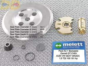 Pack Kit de reparation Turbo Garrett VW BORA 1.9 TDI 100 101 ch GT1749V Stage3 - Foto 1 di 1
