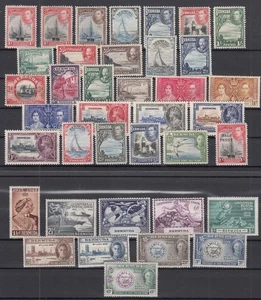 SP26471 BRITISH BERMUDA – 1935 / 1949 REMARKABLE MINT MH SELECTION – HIGH CV - Picture 1 of 2
