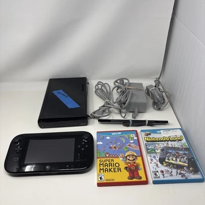 Nintendo Wii U Deluxe Bundle con 3 juegos - Probado Foto 1 de 4