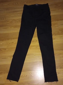 juniors paige jeans black size 26 waist , houxton ankle - Picture 1 of 2
