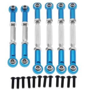 6pcs Full Set Turnbuckles Tie Rod ECX1046 For RC Hobby Car 1-10 ECX 2WD Series - Picture 1 of 13