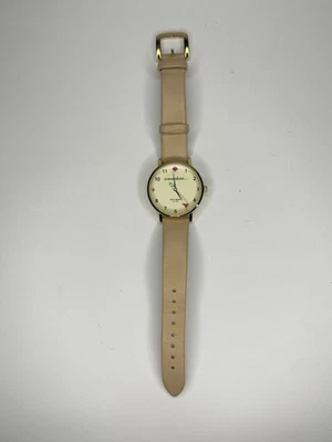 Reloj de cuarzo Kate Spade 0484 para mujer de cuero beige JNA484 - (Leer descripción) Foto 1 de 4
