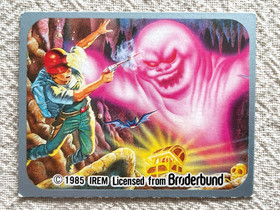 Spelunker 1985 Menko Mini Card 291 Family Computer Amada Nintendo Game Japan