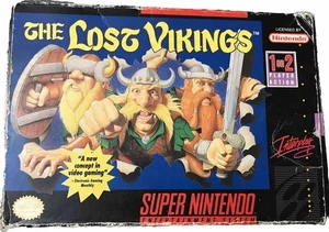 The Lost Vikings Super Nintendo Complete (CIB) SNES - Picture 1 of 10