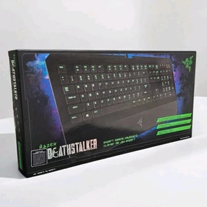 Razer DeathStalker Black Gaming Keyboard USB Anti Ghosting RZ03-00800100-R3U1 - Picture 1 of 7