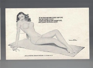 Meyer Levin Pin Up Be On Your Way Arcade Exhibit Mutoscope - Picture 1 of 2