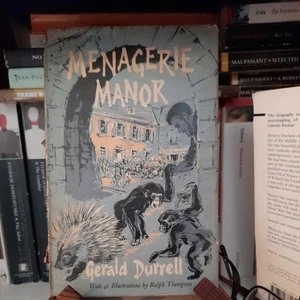 Menagerie Manor von Gerald Durrell - 1. Auflage 1964 Hardcover mit Schutzumschlag - Bild 1 von 5