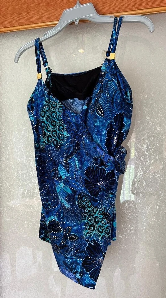 Miraclesuit Magicsuit Tankini Swim Top Talla 14 Nuevo sin Etiquetas Foto 1 de 1