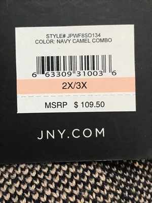 Capa estilo poncho JONES New York Signature para mujer talla 2X/3X nueva con etiquetas Foto 1 de 4