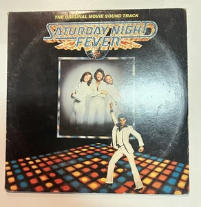 SATURDAY NIGHT FEVER - Movie Soundtrack - Vinyl LP - RSO 1977 Disco - Picture 1 of 3
