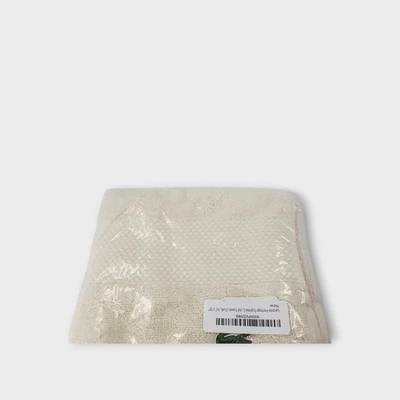 Хлопковое полотенце для рук Lacoste Heritage Supima 16 дюймов x 30 дюймов - Изображение 1 из 3