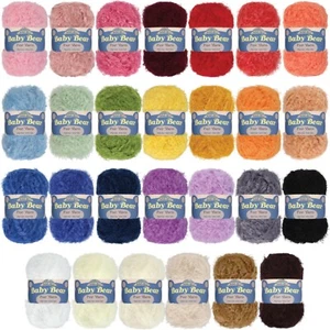JubileeYarn Baby Bear Fur Yarn - Chunky Polyester - Picture 1 of 36